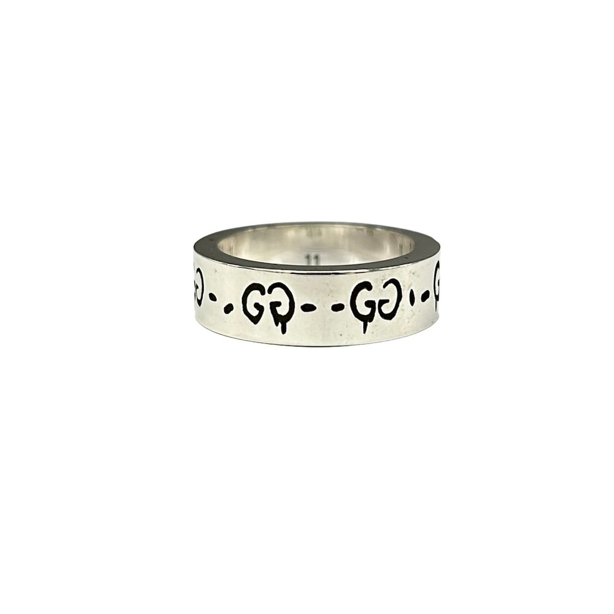 GUCCI(グッチ) リング 11美品 アイコンモチーフ/ゴースト シルバー 11