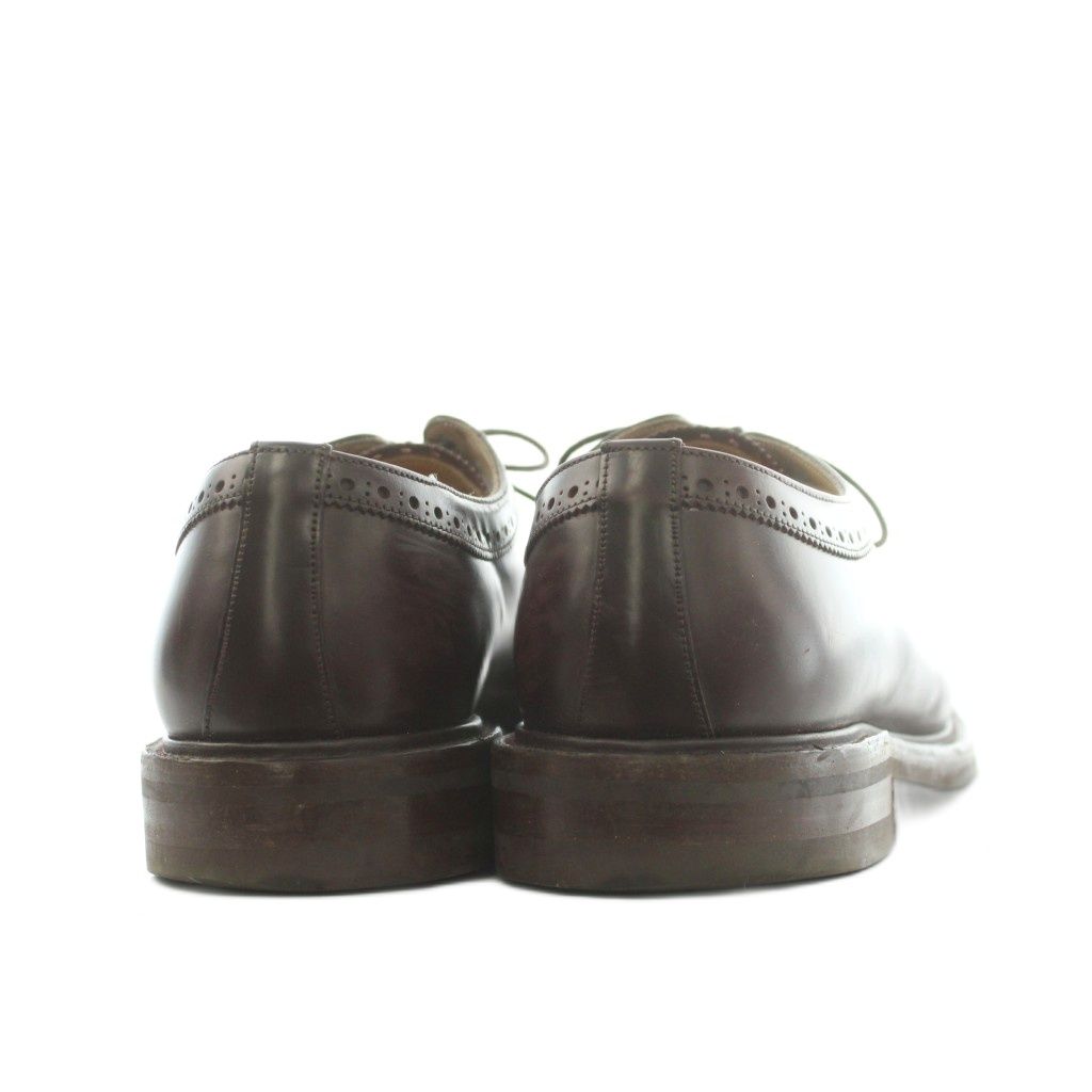 チーニー CHEANEY ブローグ ドレスシューズ レザー 8.5 27.0-27.5cm 茶