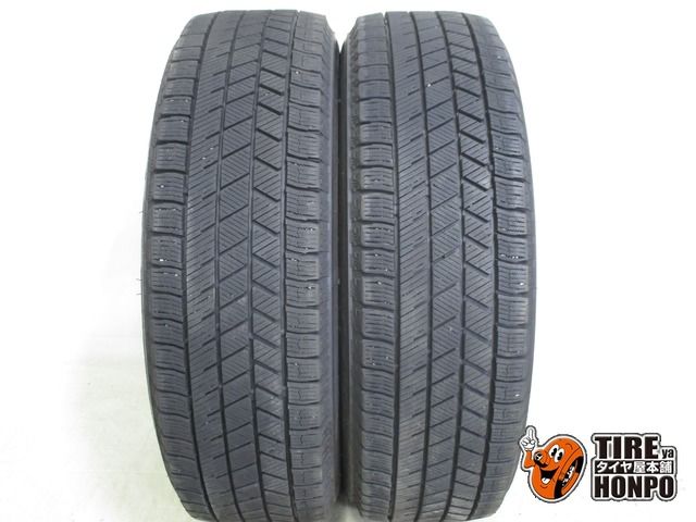 【中古 冬用】 175/65R15 84Q 2本セット ブリヂストン ブリザック VRX3 スタッドレスタイヤ 中古タイヤ