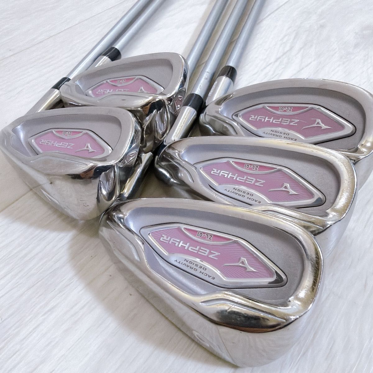 MIZUNO ZEPHYR ZL-01 ミズノ ゼファー レディースアイアンセット 5本
