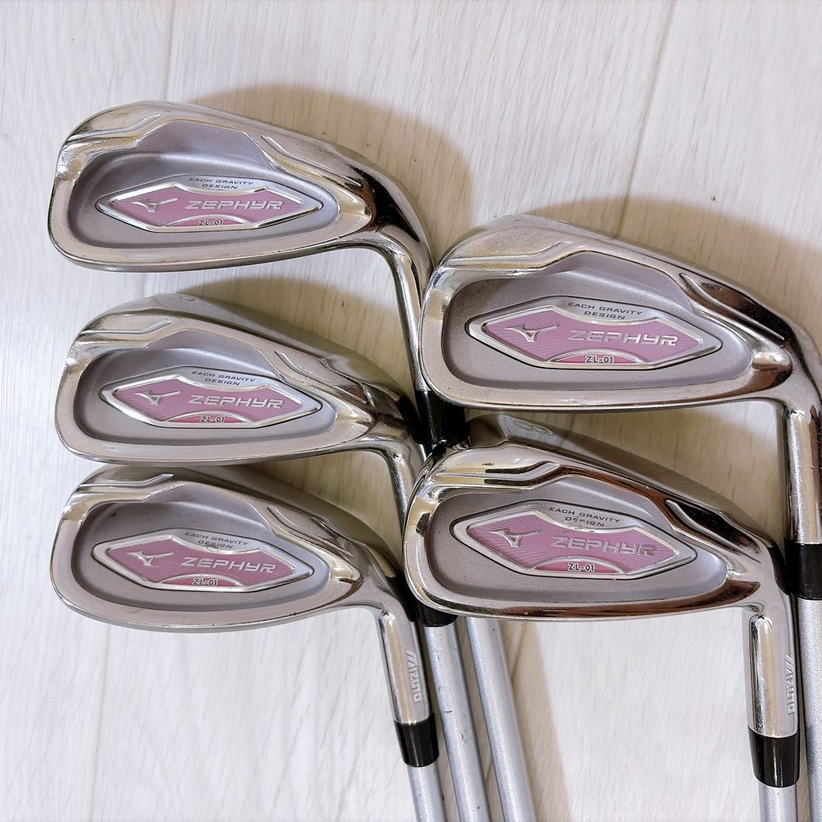 MIZUNO ZEPHYR ZL-01 ミズノ ゼファー レディースアイアンセット 5本