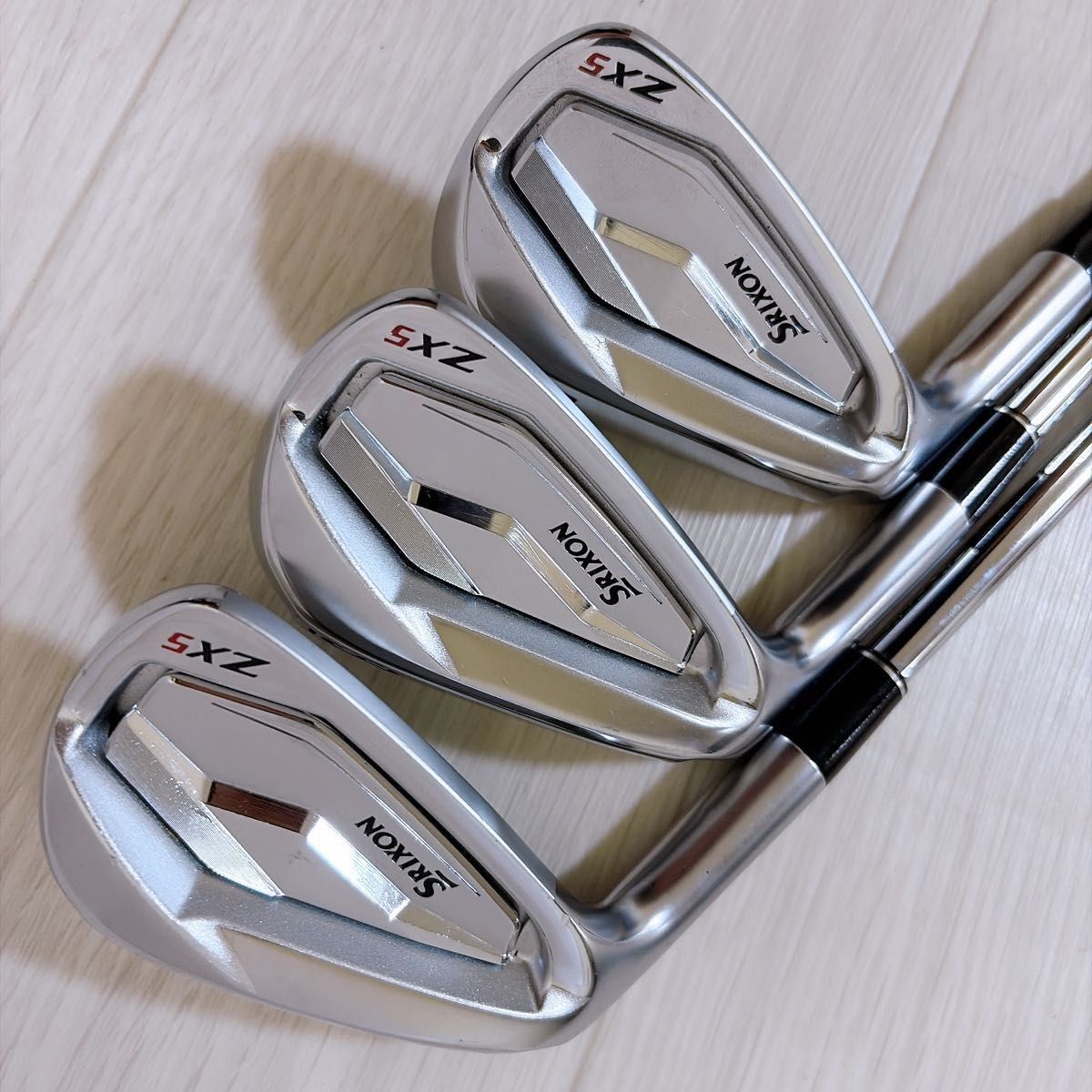 【レフティ／左利き用】スリクソン Z585 アイアン 6本セット（5-P） レフティ 美品 SRIXON ZX5 スリクソン メンズアイアンセット 6本