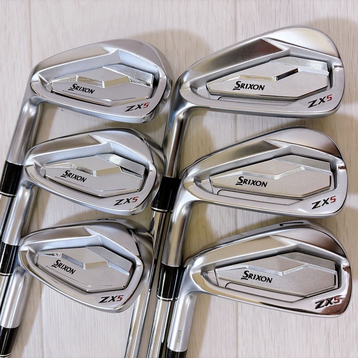レフティ 美品 SRIXON ZX5 スリクソン メンズアイアンセット 6本