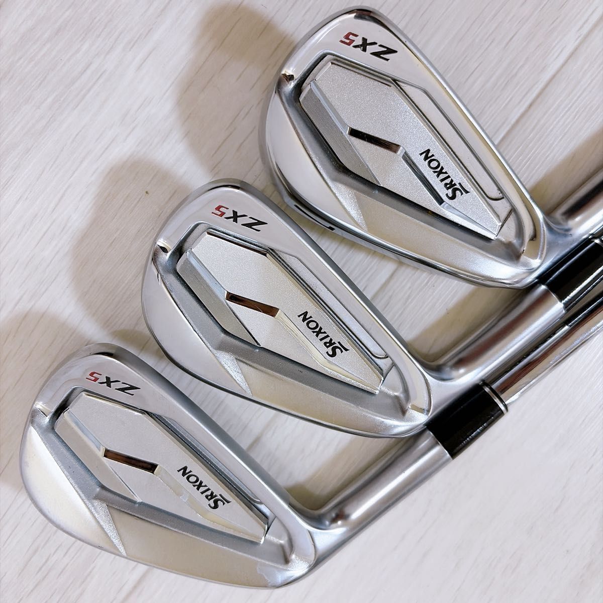 レフティ 美品 SRIXON ZX5 スリクソン メンズアイアンセット 6本