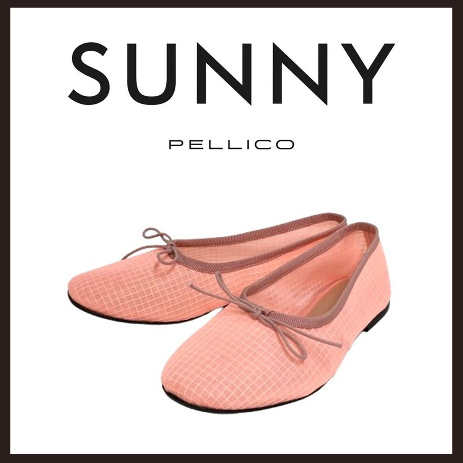 未使用　PELLICO SUNNY (ペリーコサニー)　バレエシューズ　ピンク　23.5cm