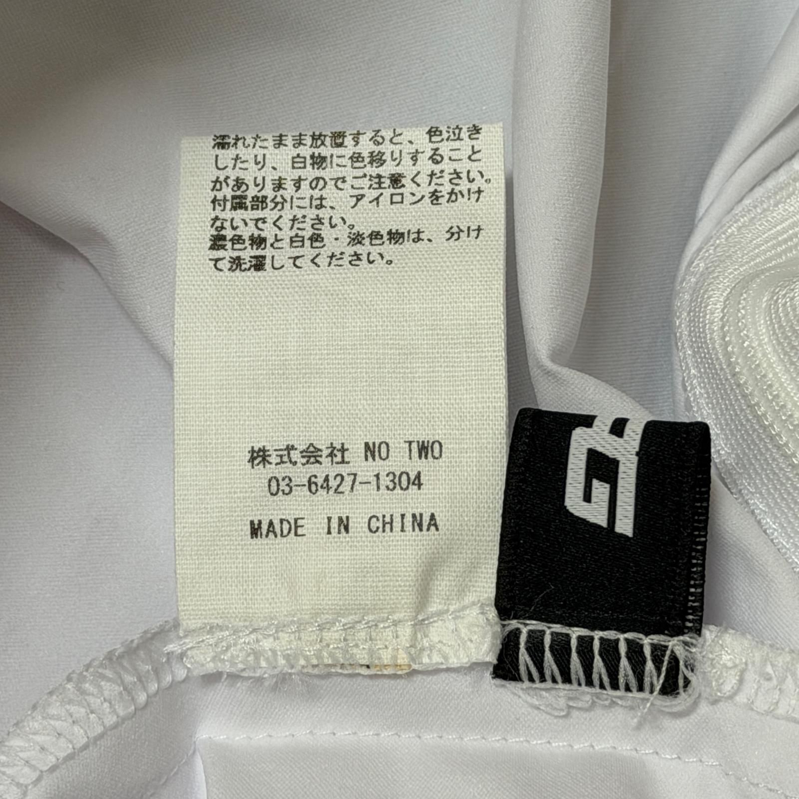 参考上代24200円 未使用 CPG GOLF bicolor pleated skirt ミニ丈 バイ