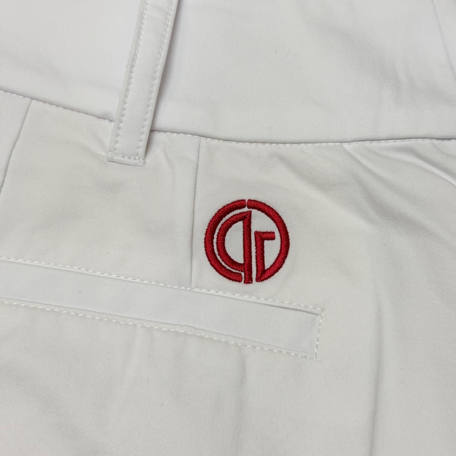 参考上代24200円 未使用 CPG GOLF bicolor pleated skirt バイカラー