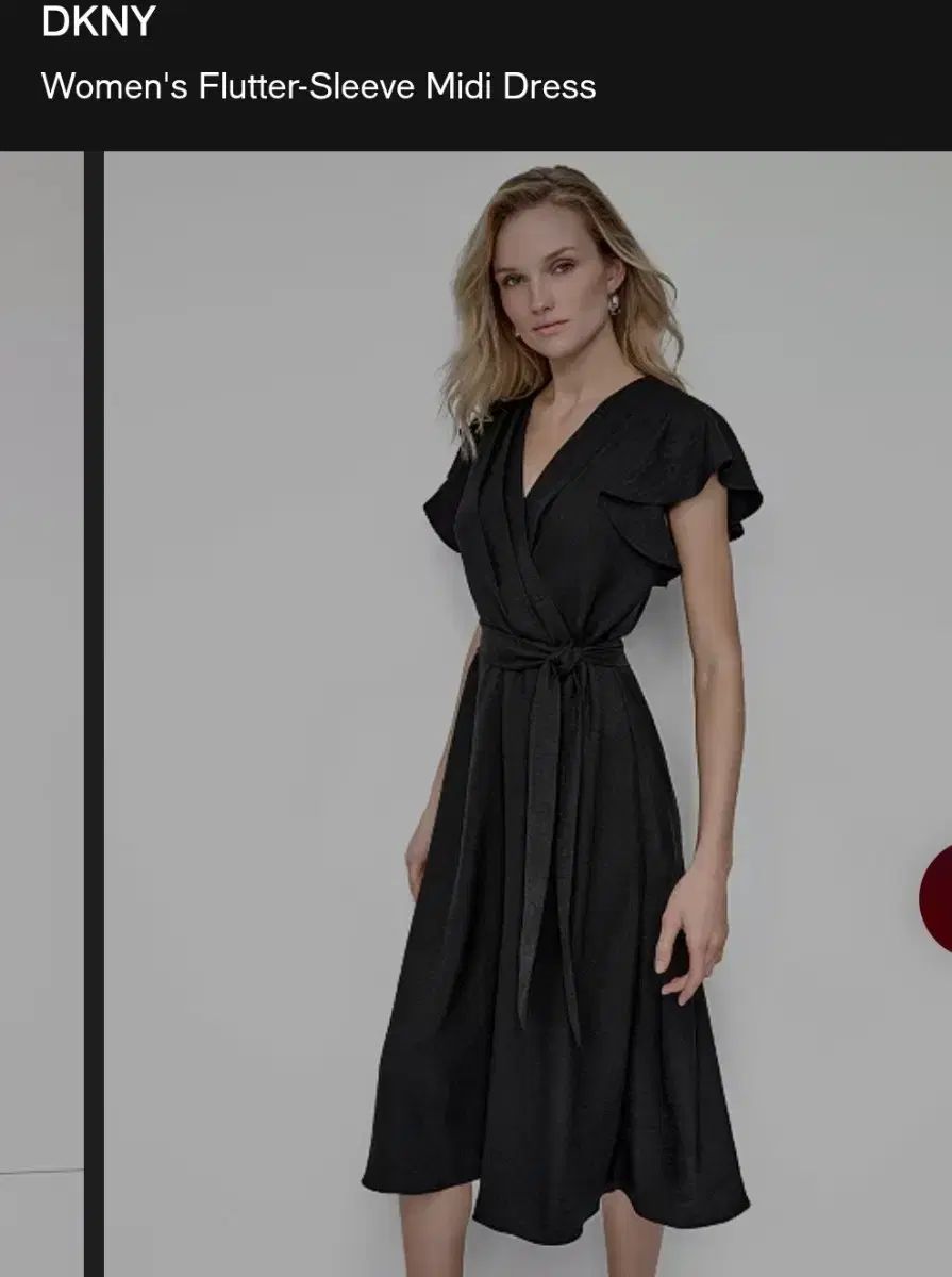 DKNY フレア 袖 ONE PIECE