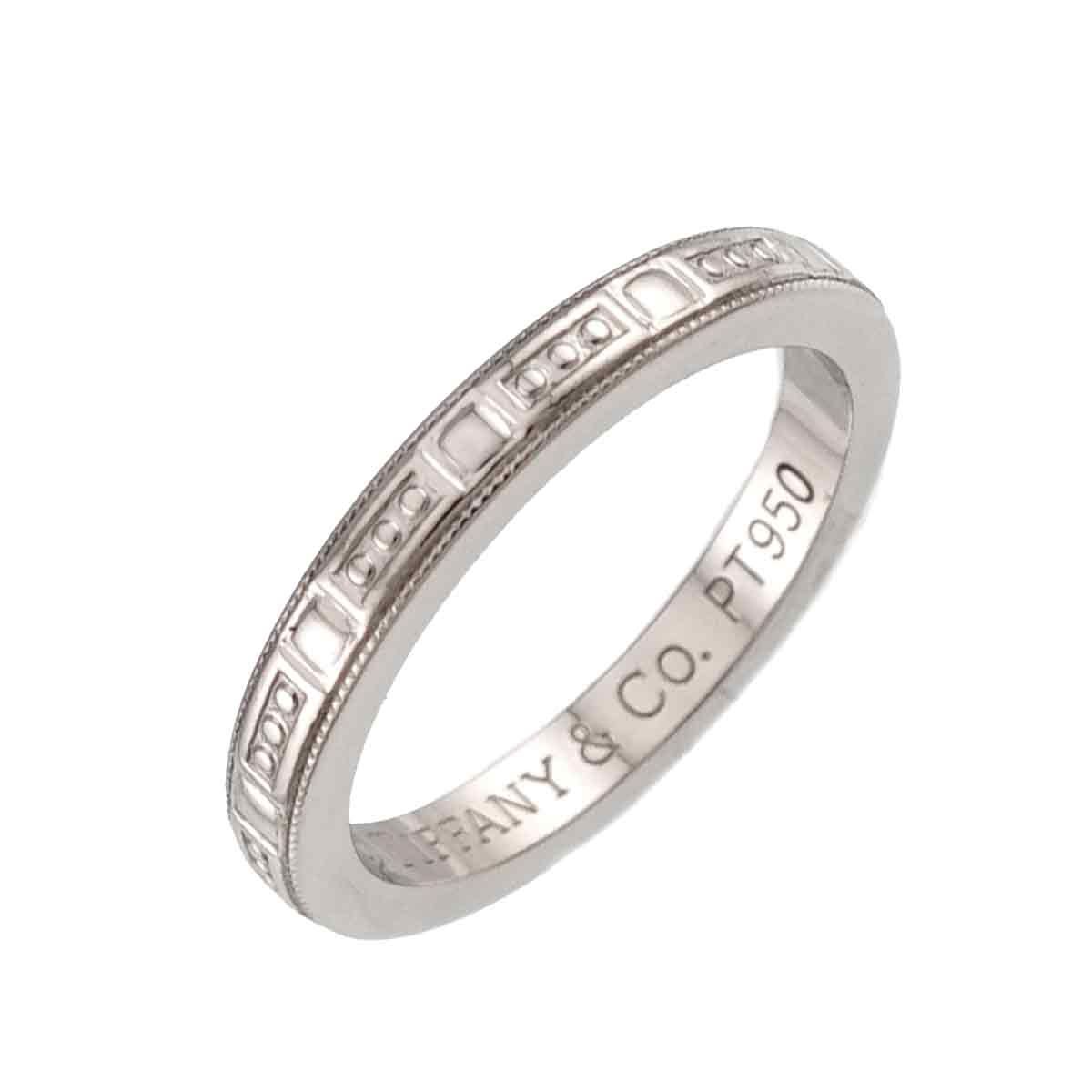 ティファニー TIFFANY&Co. レガシー 6.5号 リング Pt プラチナ 指輪 Legacy Ring 90330322