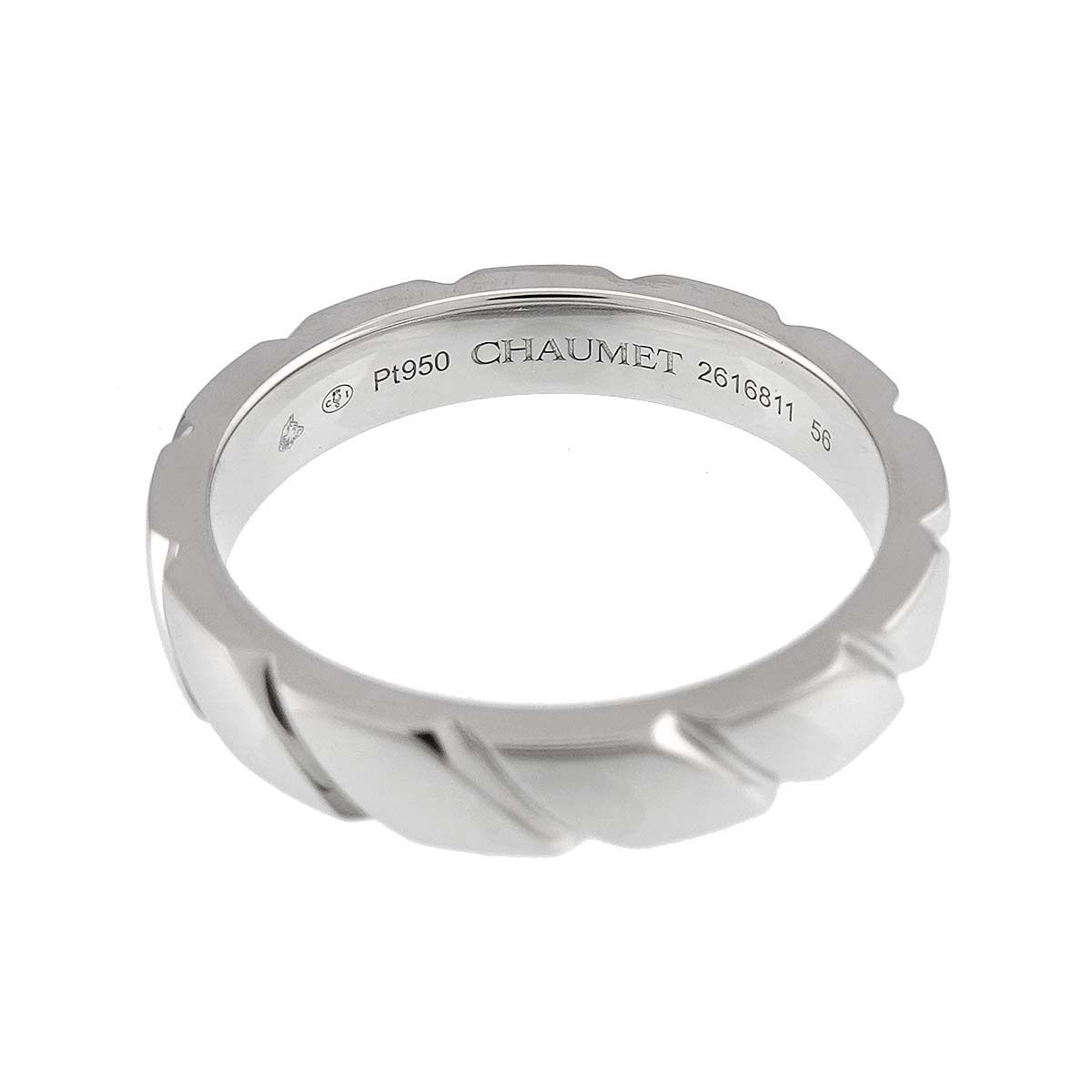 ショーメ CHAUMET トルサード #56 リング Pt プラチナ 指輪 Torsard