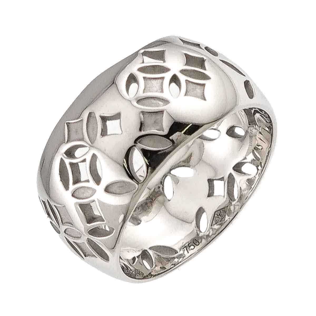 ルイ ヴィトン LOUIS VUITTON プティット バーグ ガレア #47 リング K18 WG 750 指輪 Petite Bague Galea Ring 90331774 78,100円
