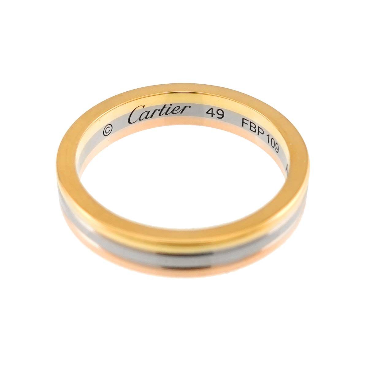 カルティエ Cartier ヴァンドーム #49 リング K18 YG WG PG スリー