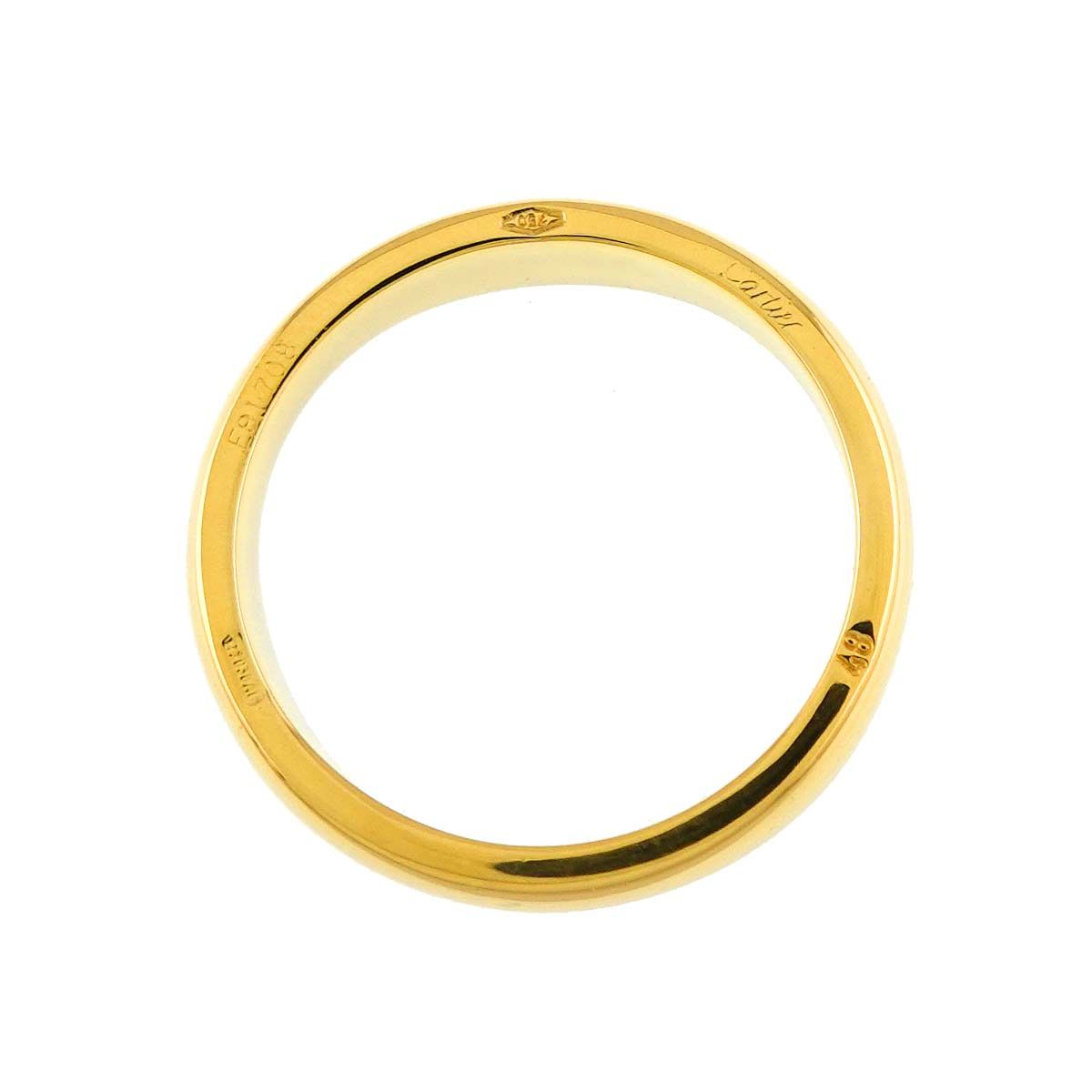 カルティエ Cartier ラブミー #48 リング K18 YG WG イエロー ホワイト