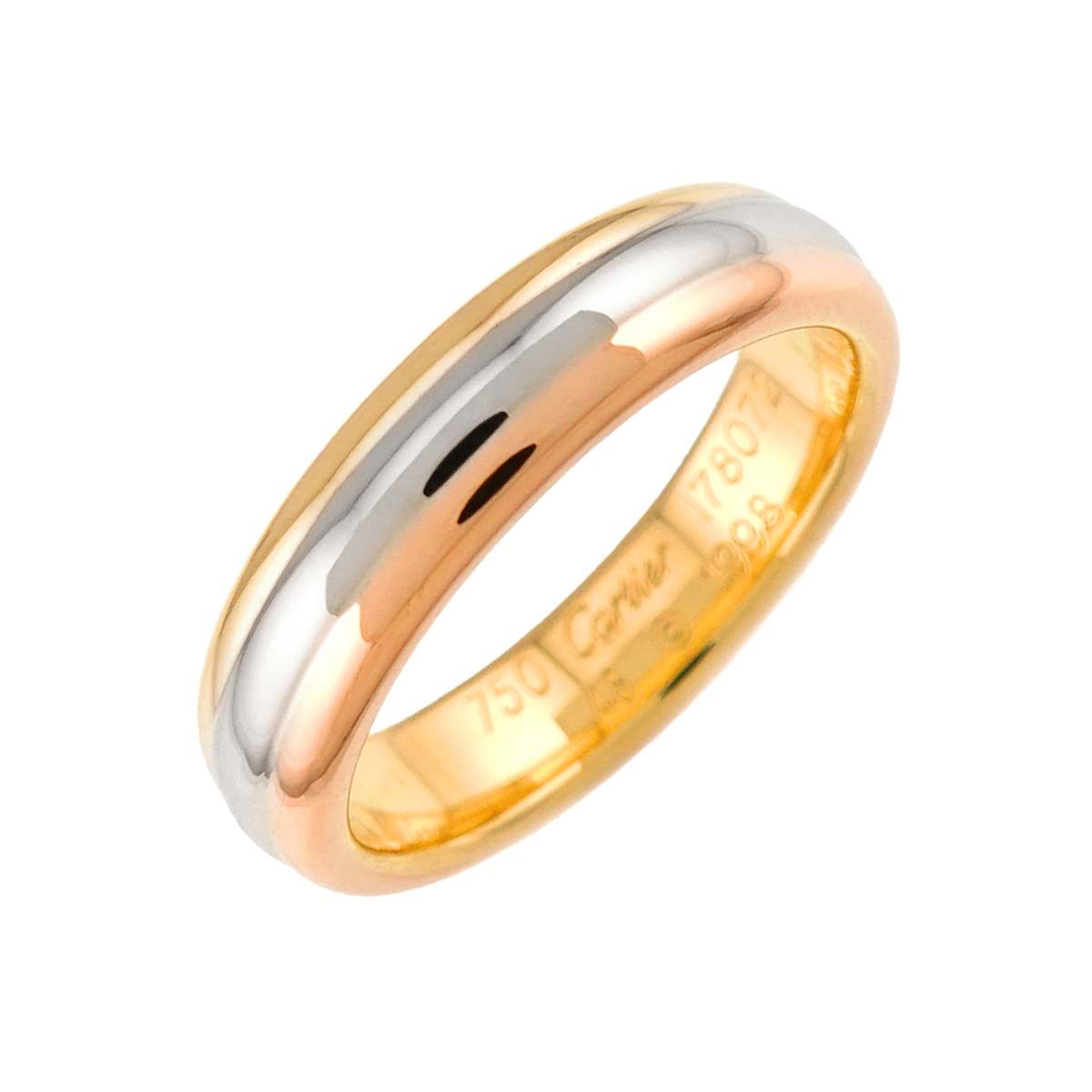 カルティエ Cartier ヴァンドーム #48 リング K18 YG WG PG スリー