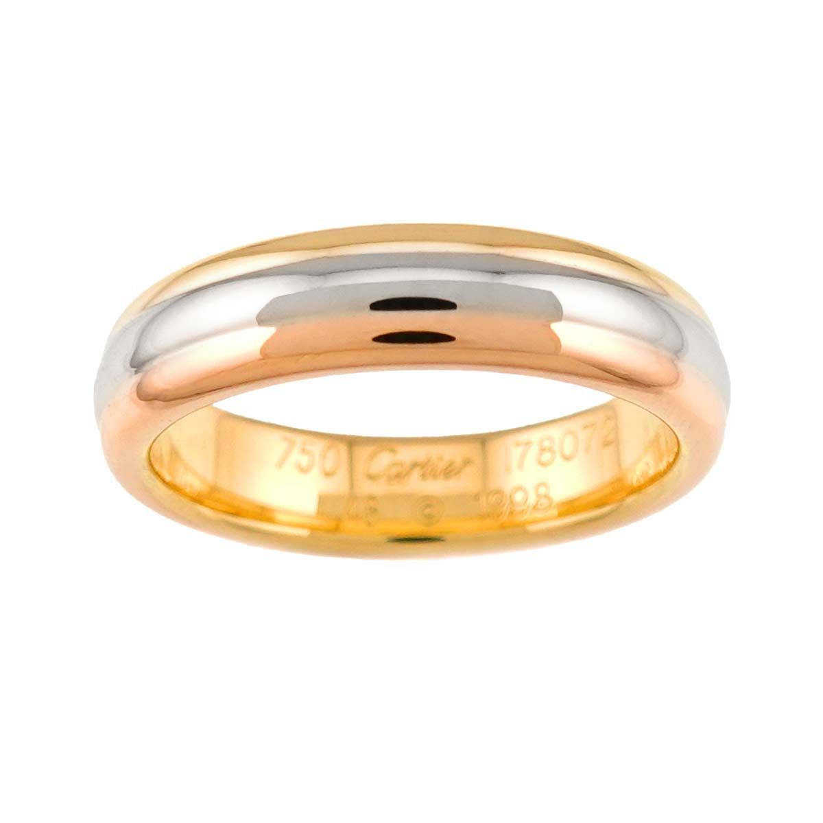 カルティエ Cartier ヴァンドーム #48 リング K18 YG WG PG スリー