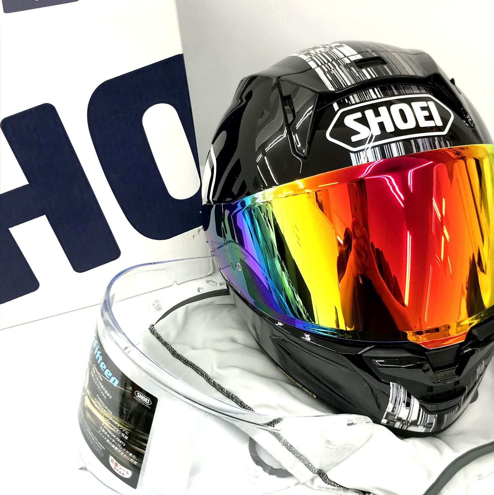 SHOEI ショウエイ X-Fifteen CROSS LOGO TC-5 Mサイズ フルフェイス