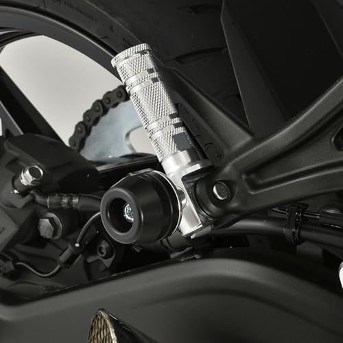 N◆タンデムステップ スライダー カワサキ Z650 Z750 Z750S Z800 Z900 Z900RS/Cafe に適用 アルミ 左右セット (ブラック) a6cedbef