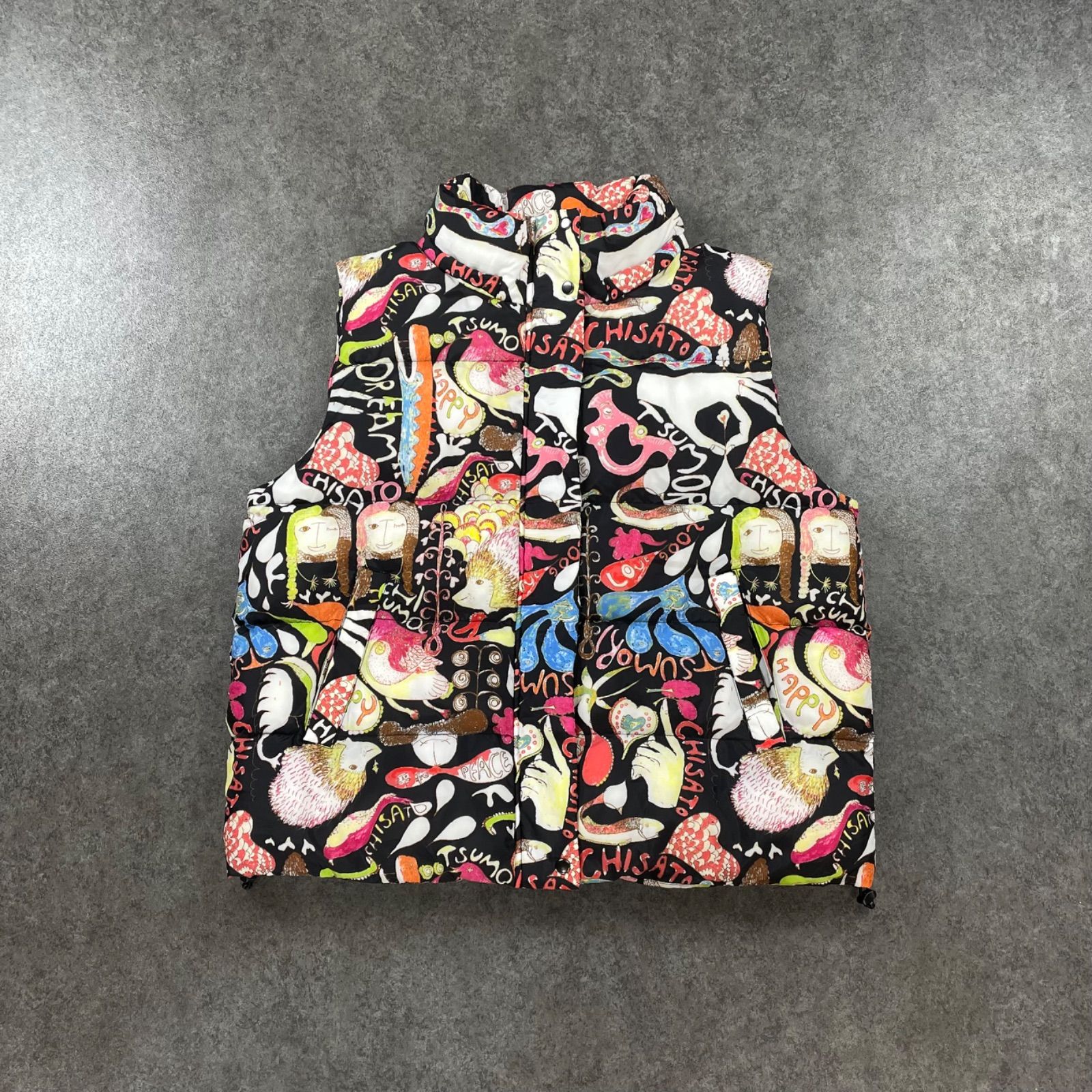 ツモリチサト × niko and... ナカワタベスト M 新品タグ付 niko and TSUMORI CHISATO ニコアンド ツモリチサト コラボ 別注