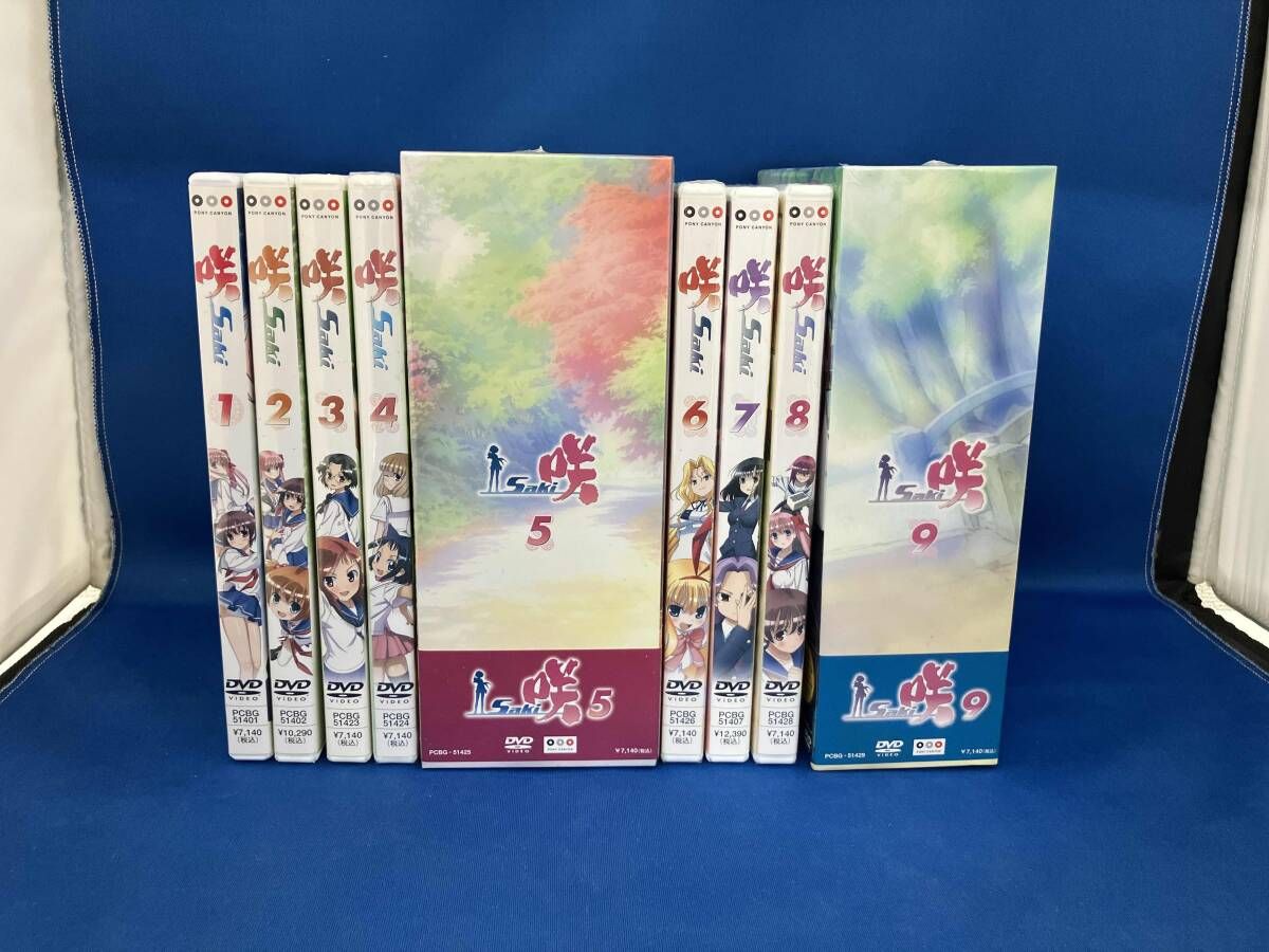 咲 Saki 1～9巻 DVD9点セット ※4～6、8～9巻のみ未開封品 - メルカリ