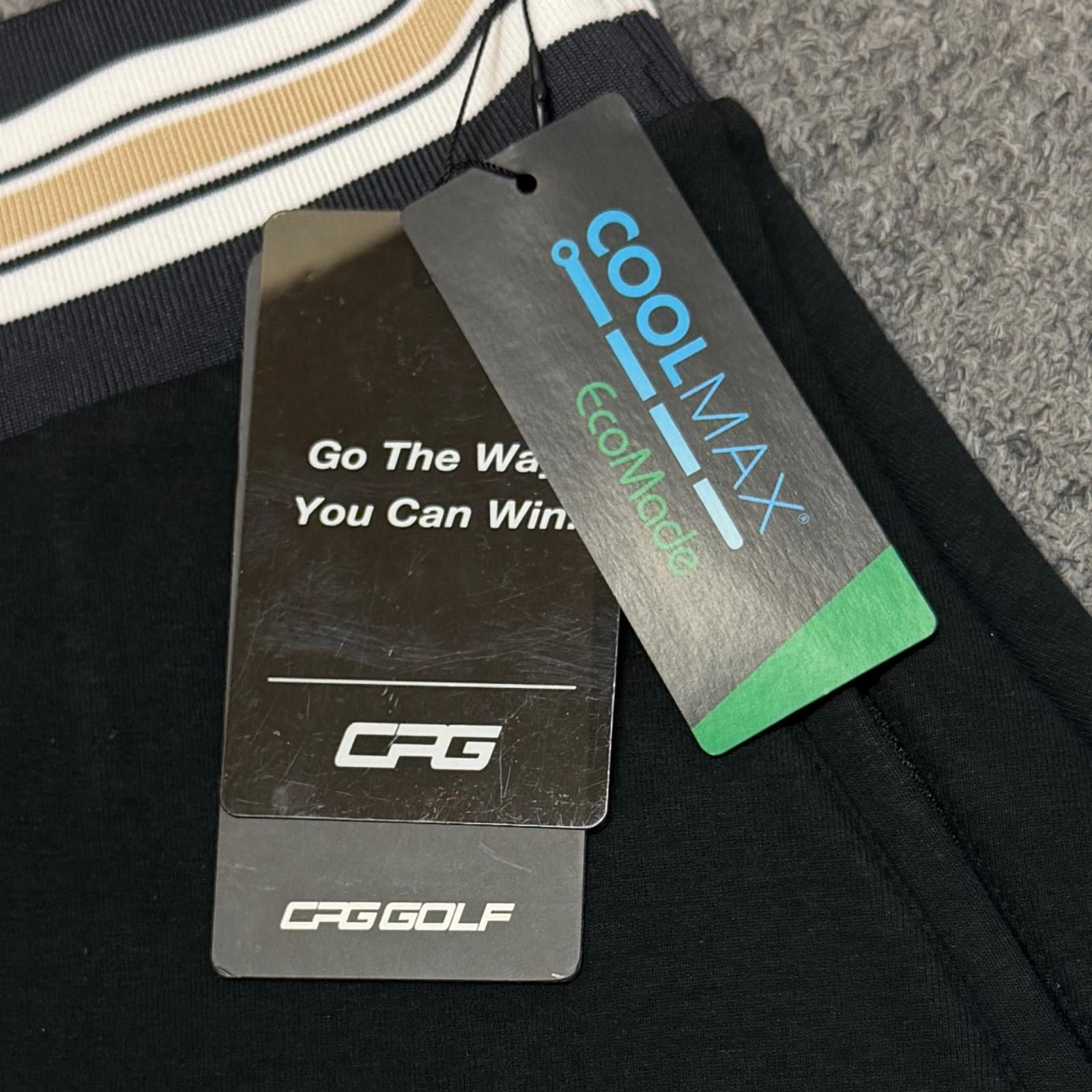 参考上代24200円 未使用 CPG GOLF ドライタッチショートパンツ ミニ丈