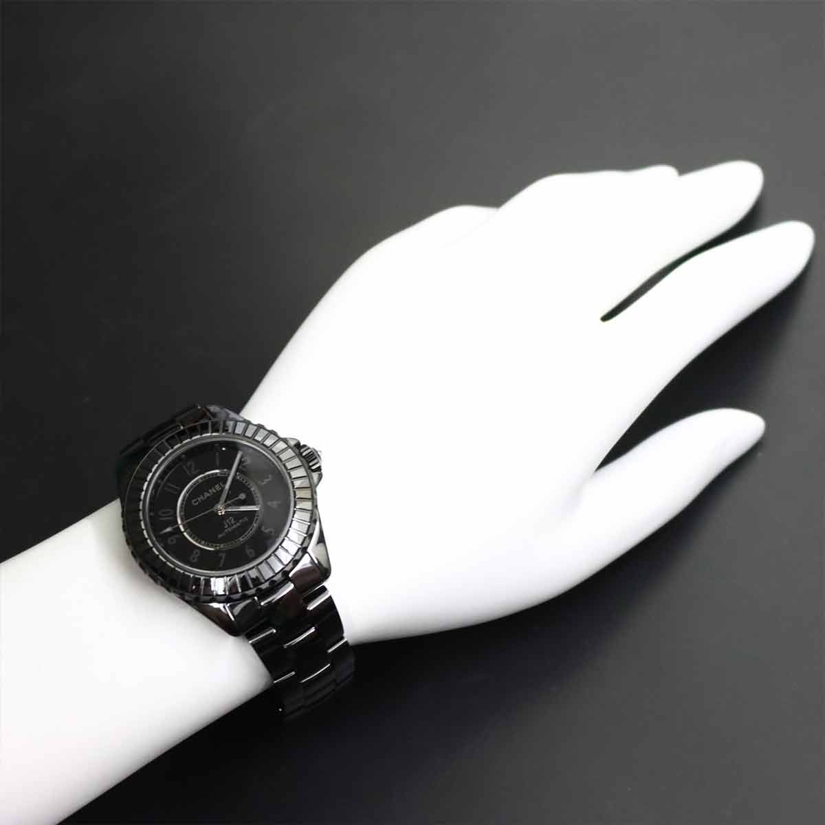 シャネル CHANEL J12 エディション ノワール 38mm H6347 世界55本限定
