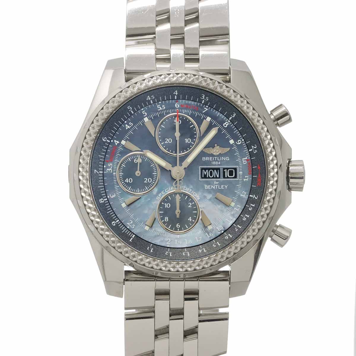 ブライトリング BREITLING ベントレーGT A13362 クロノグラフ 日本限定 メンズ 腕時計 デイデイト 自動巻き Bentley GT 90335863