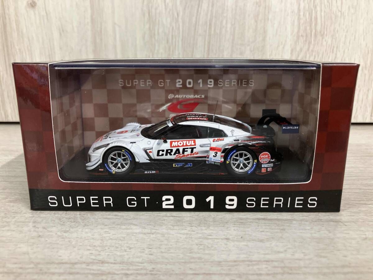 EBBRO 1/43 CRAFTSPORTS MOTUL GT-R SUPER GT GT500 2019 #3 45716