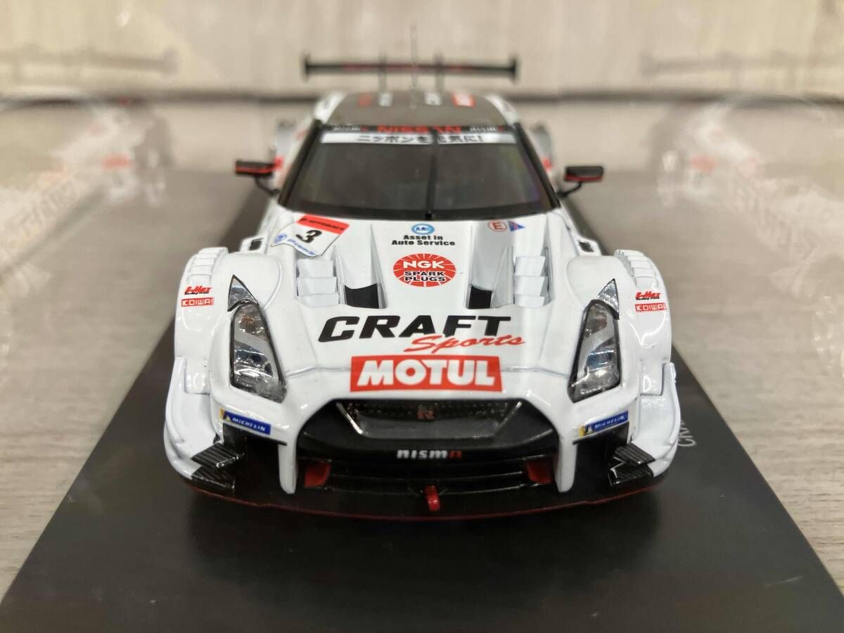 EBBRO 1/43 CRAFTSPORTS MOTUL GT-R SUPER GT GT500 2019 #3 45716