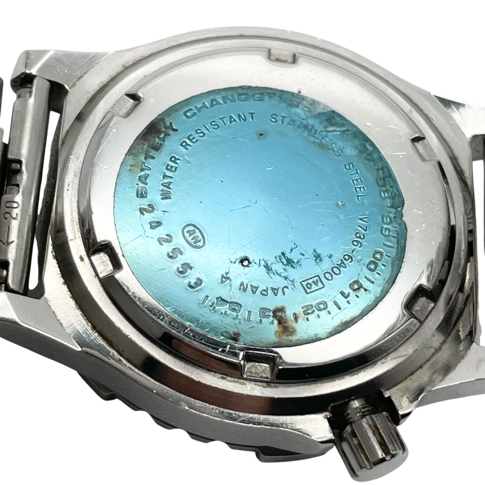稼働/新品電池 SEIKO セイコー ALBA AQUA GEAR アルバ アクアギア 
