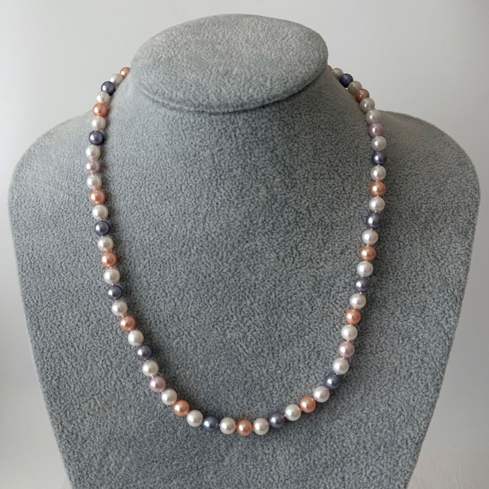 タサキ 真珠 パールネックレス 6.3mm シルバー TASAKI - TASAKI タサキ 