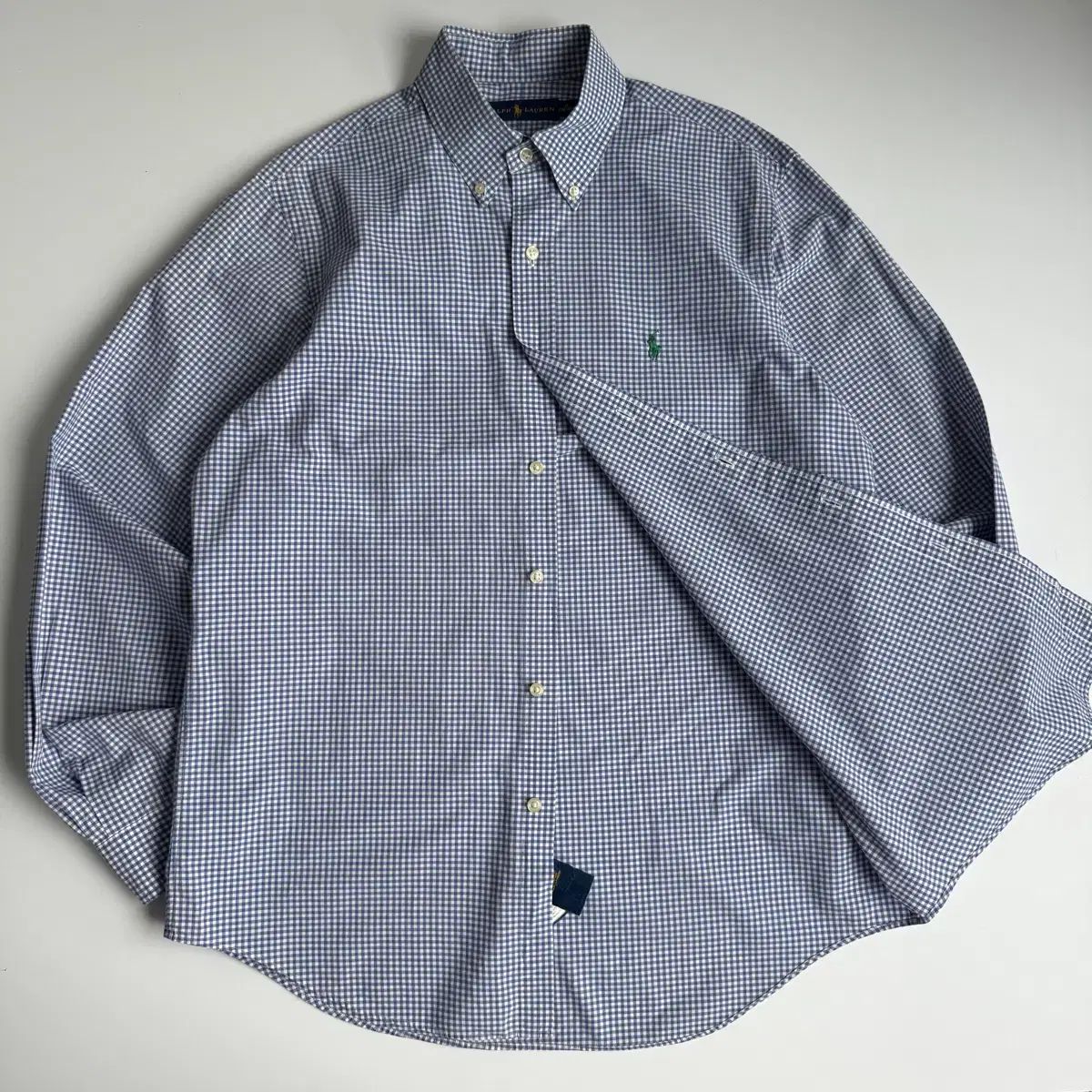 POLO ポロ ラルフローレン 刺繍 コットン シャツ チェック柄