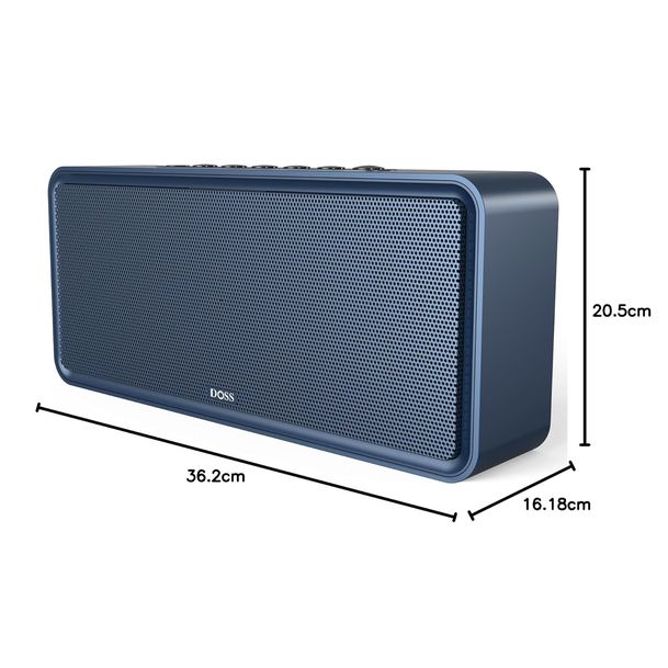 訳あり DOSS SoundBox XL Bluetoothスピーカー ブルー - メルカリ