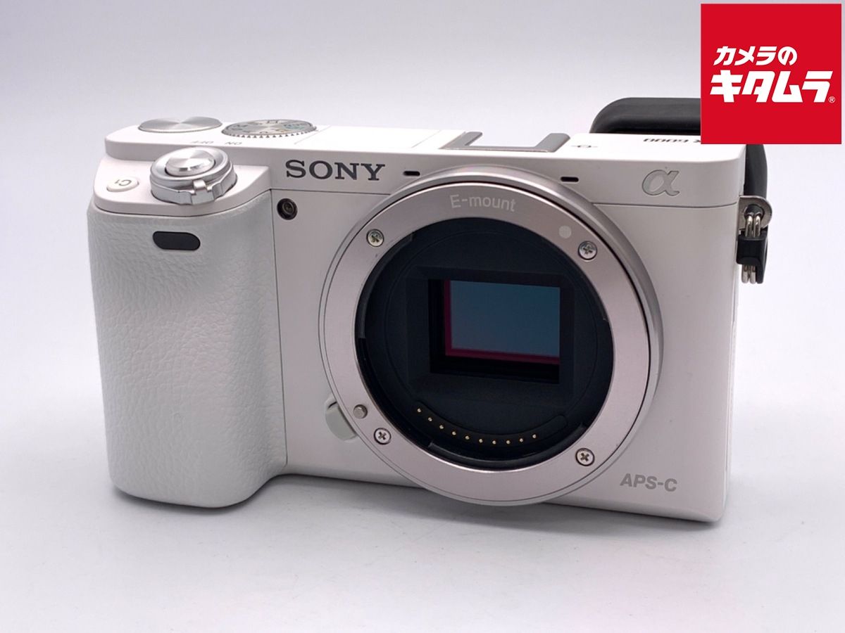 【中古】 【良品】 ソニー α6000 ボディ ホワイト [ILCE-6000]