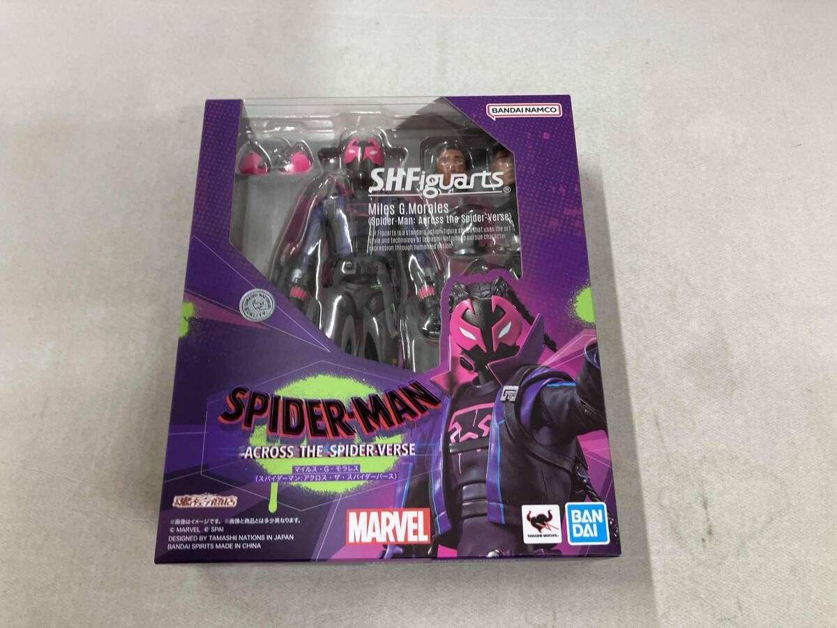 現状品 S.H.Figuarts マイルス・G・モラレス(スパイダーマン:アクロス・ザ・スパイダーバース) 魂ウェブ商店限定