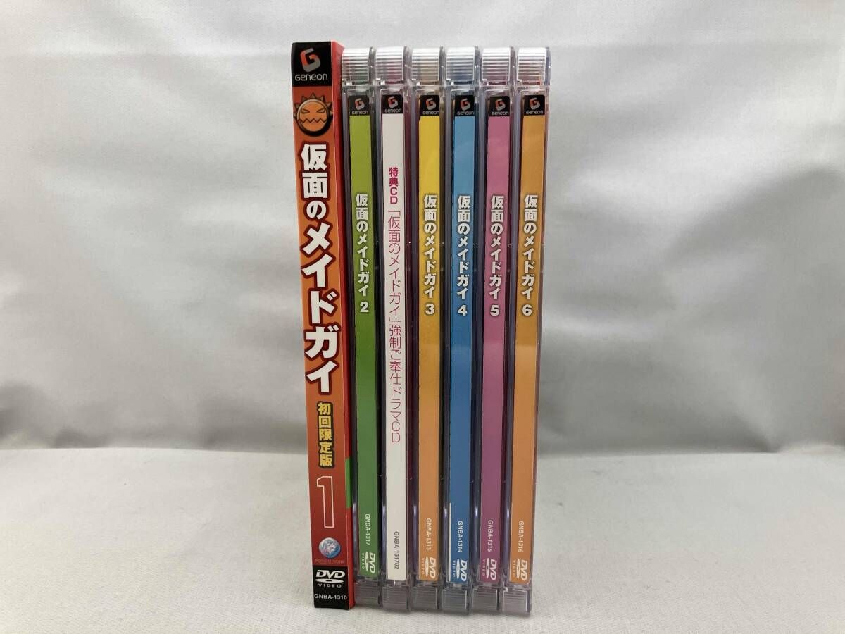 DVD 【※※※】[全6巻セット]仮面のメイドガイ 1~6 - メルカリ