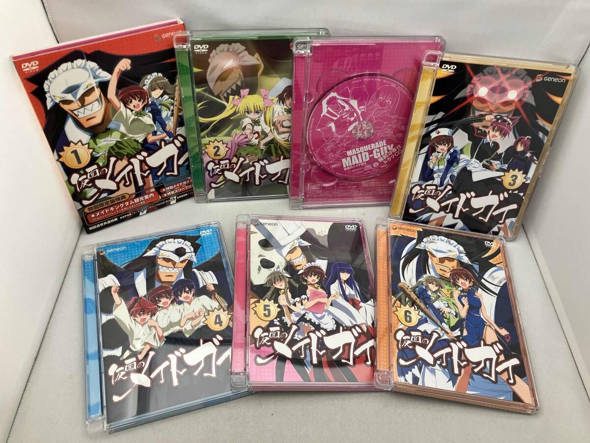 DVD 【※※※】[全6巻セット]仮面のメイドガイ 1~6 - メルカリ