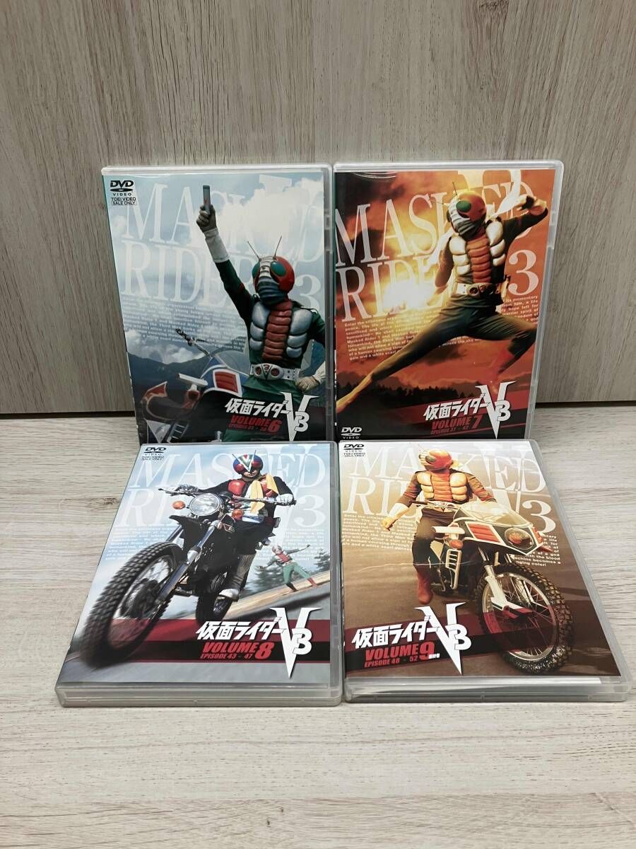 ☆DVD 【※※※】[全9巻セット]仮面ライダｰV3 VOL.1~9 - メルカリ