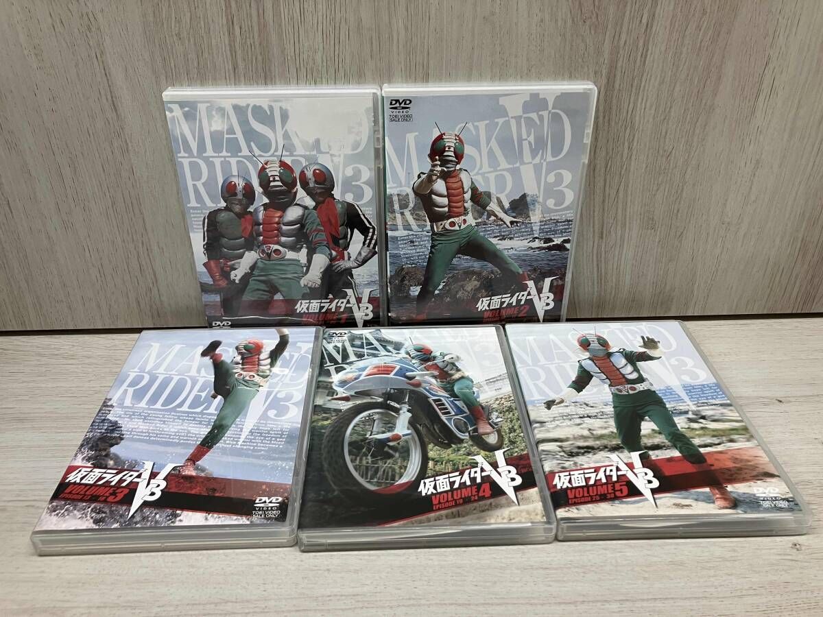 ☆DVD 【※※※】[全9巻セット]仮面ライダｰV3 VOL.1~9 - メルカリ