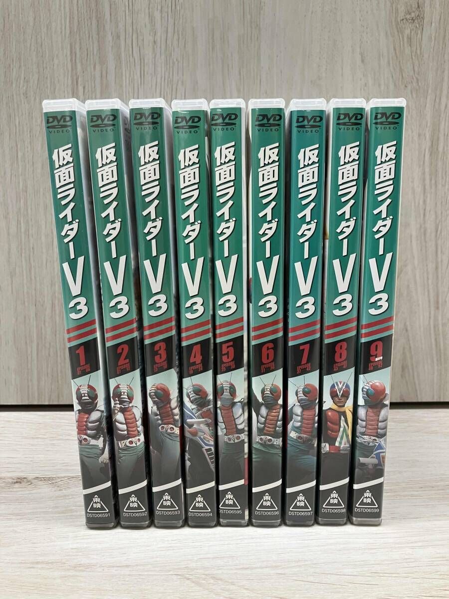 ☆DVD 【※※※】[全9巻セット]仮面ライダｰV3 VOL.1~9 - メルカリ