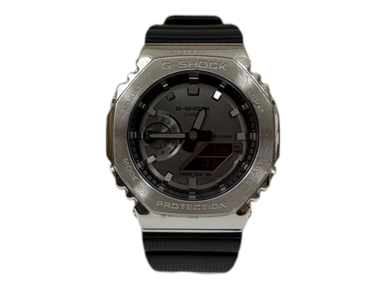 CASIO G-SHOCK GM-2100 デジアナ 【未使用品】 CASIO (カシオ) G-SHOCK GM-2100 腕時計 デジアナ シルバー メンズ/078
