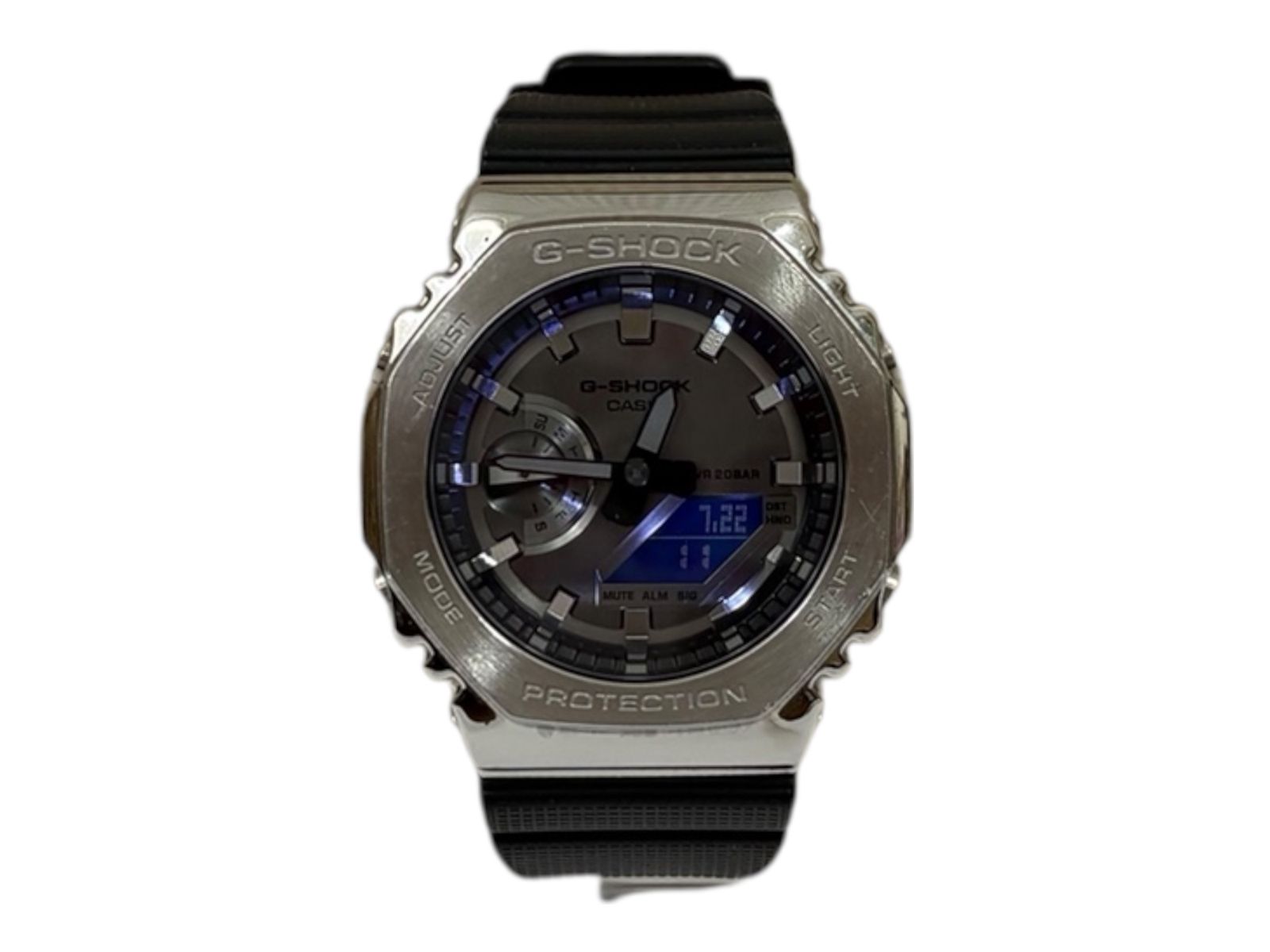 CASIO G-SHOCK GM-2100 デジアナ 【未使用品】 CASIO (カシオ) G-SHOCK GM-2100 腕時計 デジアナ シルバー メンズ/078