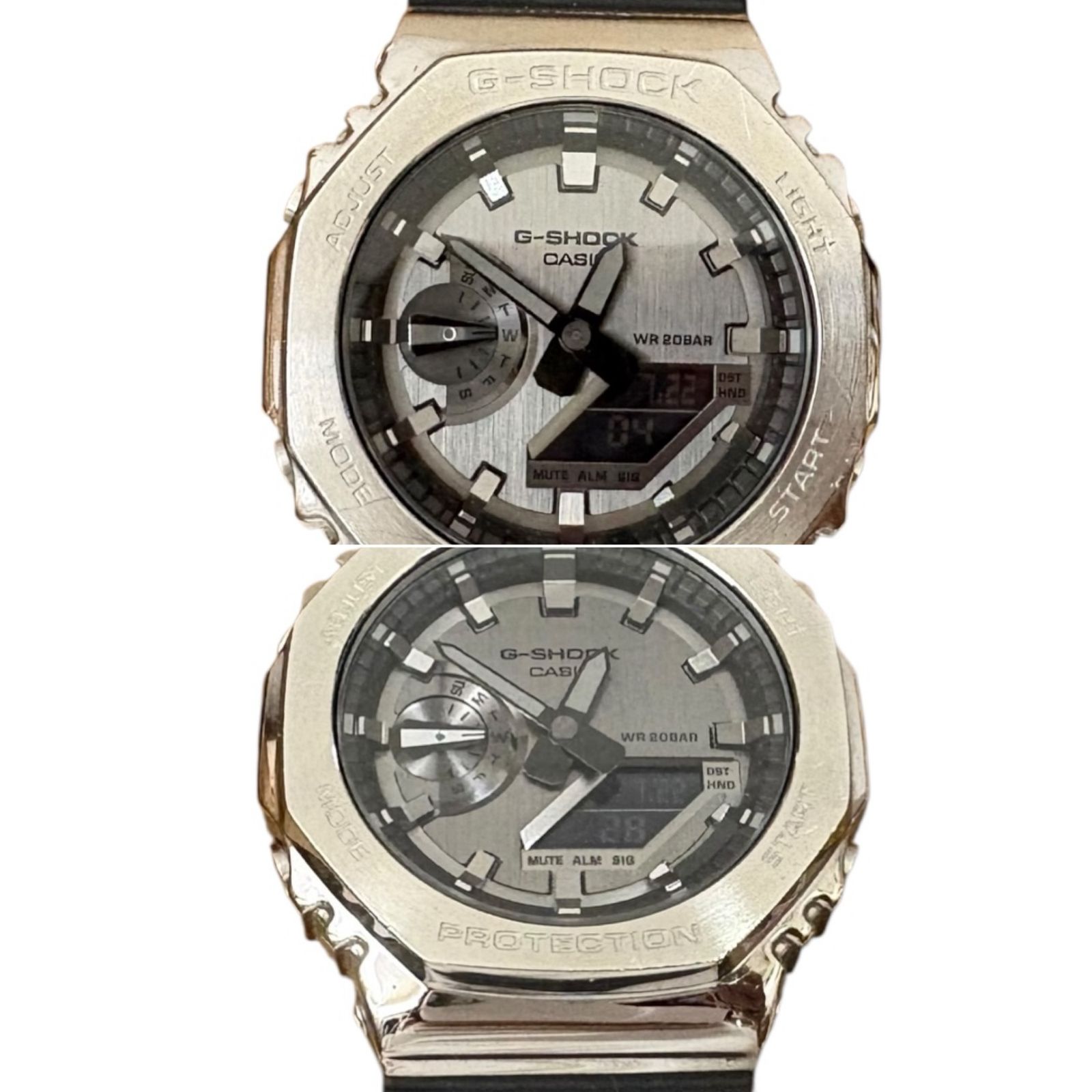 CASIO (カシオ) G-SHOCK GM-2100 腕時計 デジアナ シルバー メンズ/078