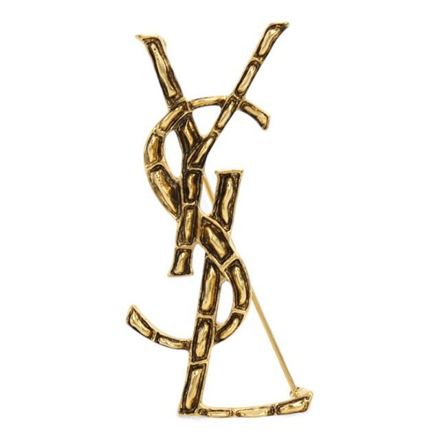 【新品】サンローラン SAINT LAURENT ブローチ レディース 470371