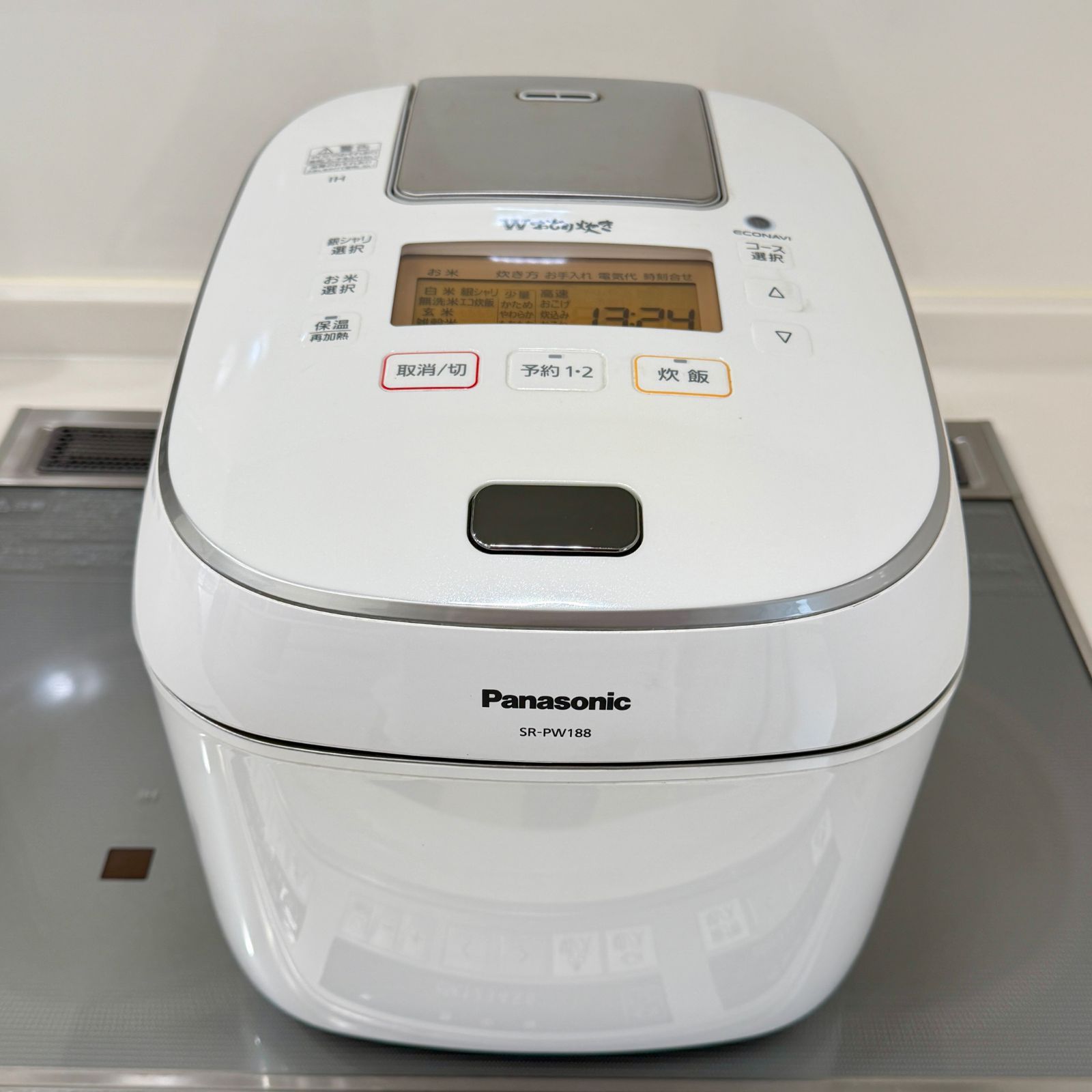 中古 Panasonic パナソニック 炊飯器 Wおどり炊き 可変圧力IHジャー