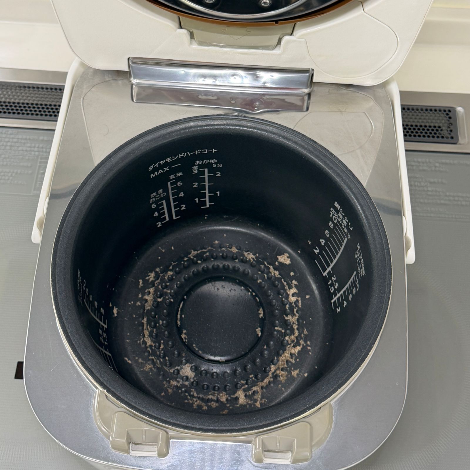 中古 Panasonic パナソニック 炊飯器 Wおどり炊き 可変圧力IHジャー