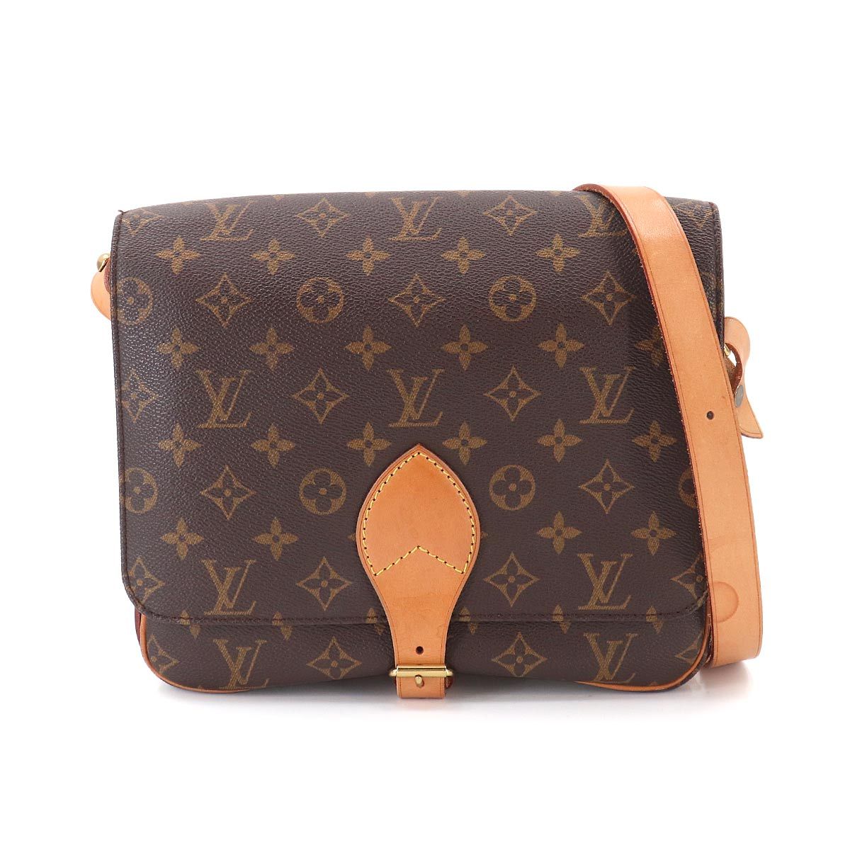 美品 カルトシエール GM ルイ ヴィトン LOUIS VUITTON モノグラム ショルダー バッグ ブラウン M51252 Cult Ciel 90331359