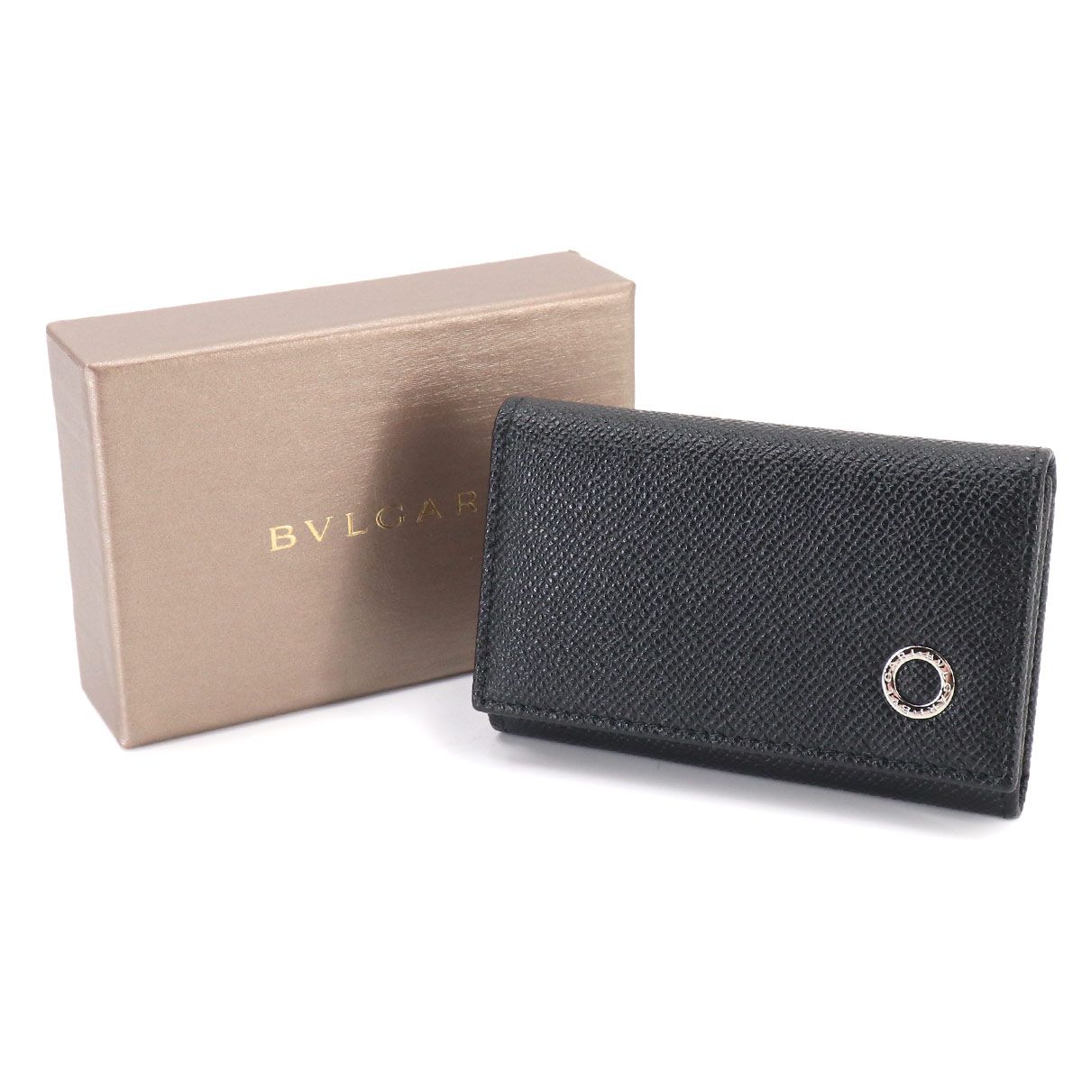 未使用 展示品 ブルガリ BVLGARI ブルガリブルガリ マン キーケース 6