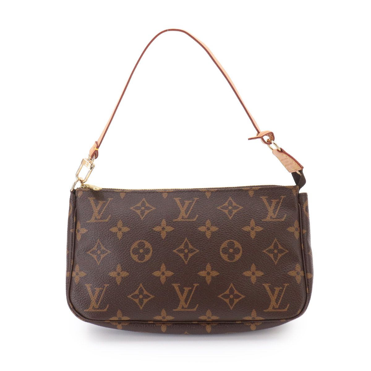 未使用 展示品 ルイ ヴィトン LOUIS VUITTON モノグラム ポシェット アクセソワール ハンド バッグ ブラウン M51980 90333818