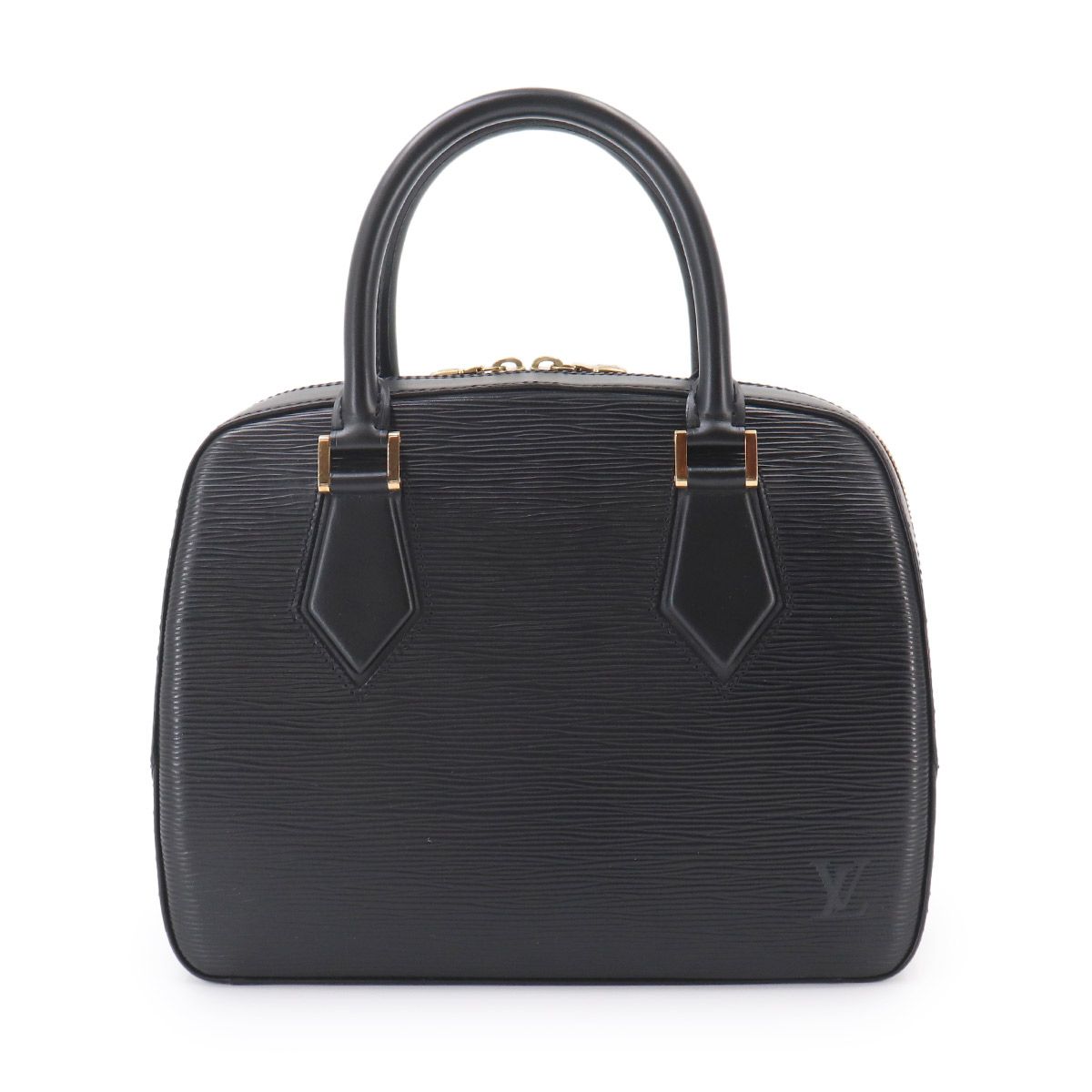 新品同様 ルイ ヴィトン LOUIS VUITTON エピ サブロン ハンド バッグ ノワール レザー M52042 Epi Sablon 90333849