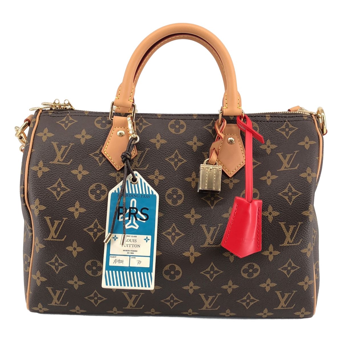 【美品】 Louis Vuitton / ルイヴィトン | スピーディ バンドリエール 30 ソフト 2WAY ハンドバッグ | ブラウン | レディース